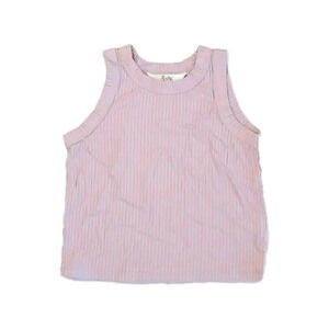 Bixby Girls Lilac Tank Top size: 6-7 Years